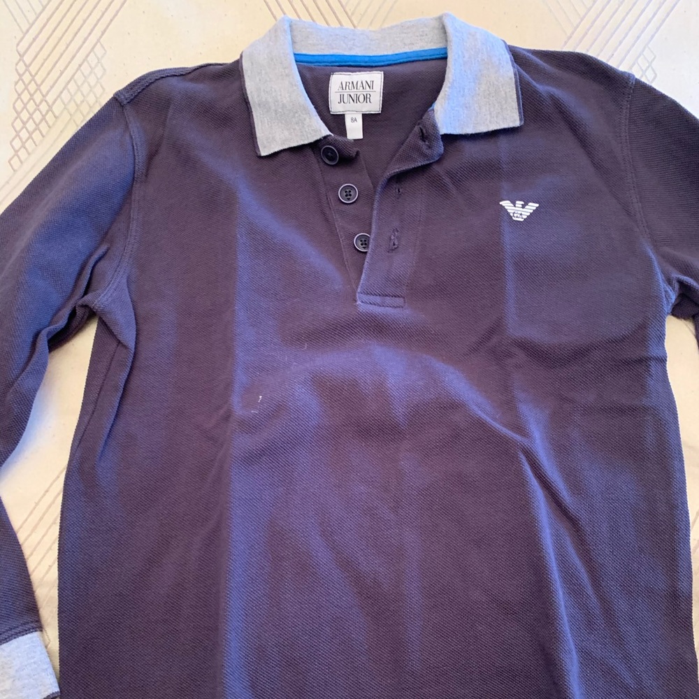 Navy Blue Polo shirt Armani